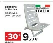 Carrefour Spiaggina In Plastica offerta