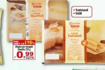 CTS Supermercati Consilia Lasagne offerta