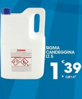 Sigma Sigma Candeggina 5 Lt offerta