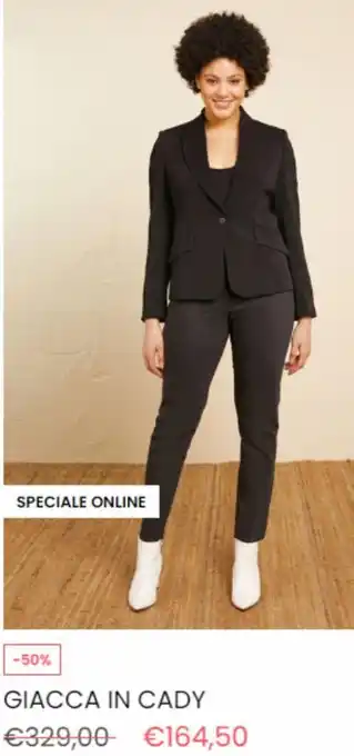 Giacca in Cady