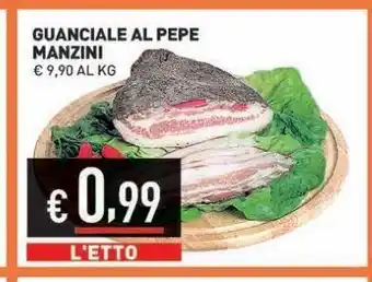 Ingrande Guanciale al pepe manzini offerta