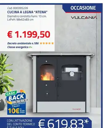 Eurobrico Cucina di legna offerta