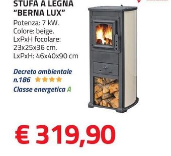 Eurobrico Stufa a legna offerta