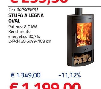 Stufa a legna