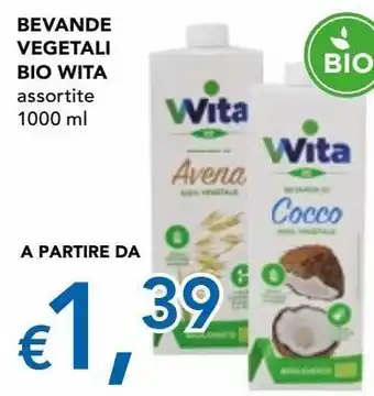 Bevande vegetali bio wita assortite
