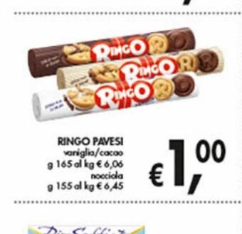 Supermercato Coal Ringo pavesi offerta