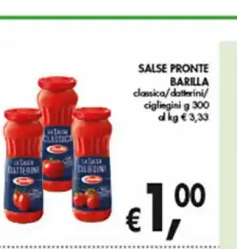 Salsa pronte barilla