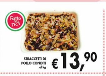 Supermercato Coal Straccetti di pollo conditi offerta