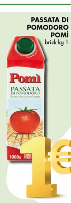 Supermercato Coal Passata di pomodoro pomì offerta