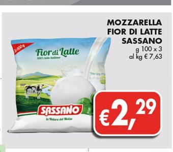 Supermercato Coal Mozzarella fior di latte sassano offerta