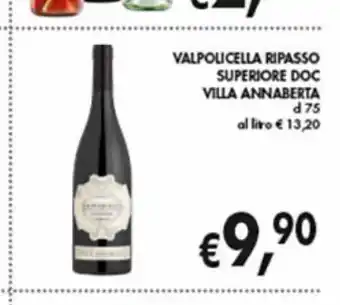 Supermercato Coal Valpolicella ripasso superiore doc villa annaberta offerta