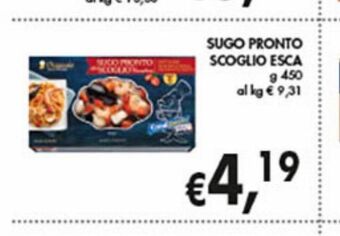 Sugo pronto scoglio esca