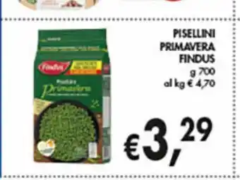 Supermercato Coal Piselli primavera findus g 700 offerta