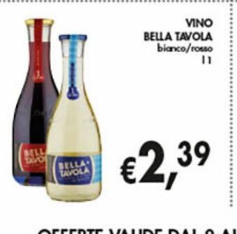 Supermercato Coal Vino bella tavola offerta