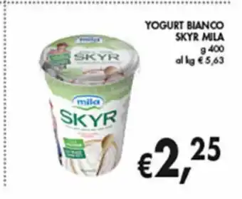 Supermercato Coal Yogurt bianco skyr mila offerta