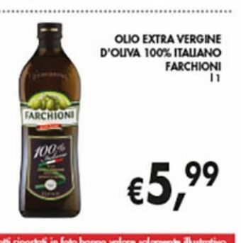 Olio extra vergine di oliva farchioni