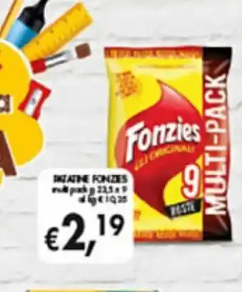 Supermercato Coal Patatine fonzies offerta
