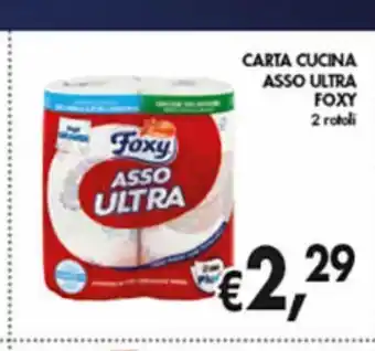 Supermercato Coal Carta cucina asso ultra foxy offerta