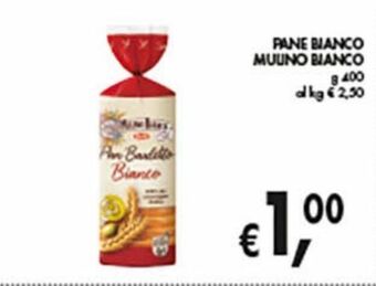 Supermercato Coal Pane bianco mulino bianco g 400 offerta
