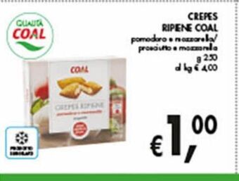 Crepes ripiene coal
