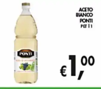 Supermercato Coal Aceto bianco ponti pet l 1 offerta