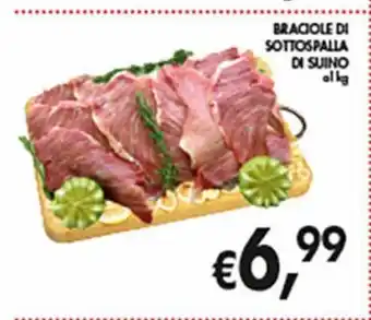 Braciole di sottospalla di suino al kg