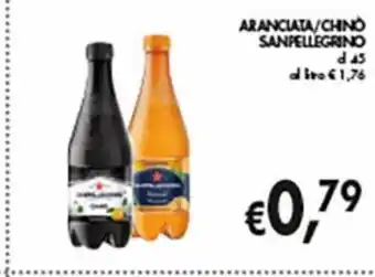 Supermercato Coal Aranciata/chinò sanpellegrino cl 45 offerta