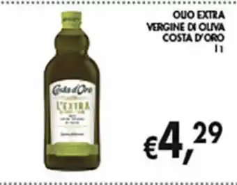 Supermercato Coal Olio extra vergine di oliva costa d'oro l 1 offerta