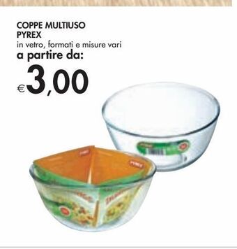 Coppe multiuso pyrex