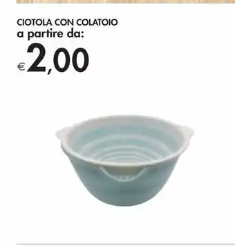 Bennet Ciotola con colatoio offerta