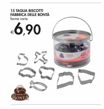 Bennet 15 taglia biscotti fabbrica delle bontà offerta