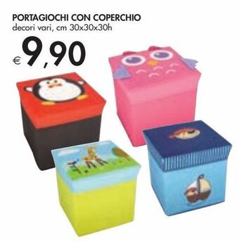 Bennet Portagiochi con coperchio offerta