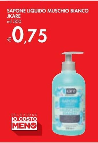 Bennet Sapone liquido muschio bianco jkare offerta