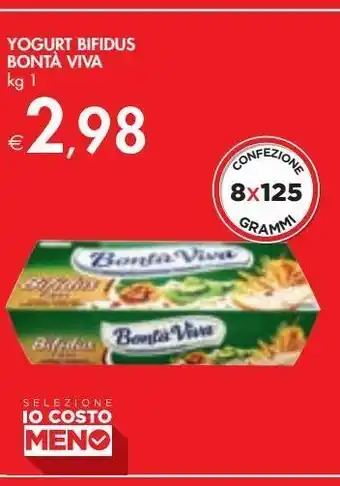 Bennet Yogurt bifidus bontà viva offerta