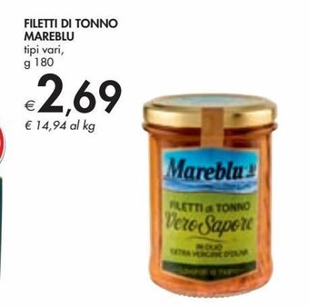 Bennet Filetti di tonno mareblu offerta