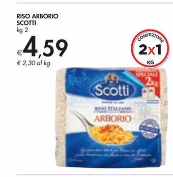 Bennet Riso arborio scotti offerta