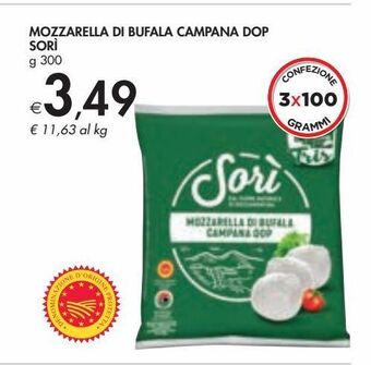 Bennet Mozzarella di bufala campana dop sorì offerta