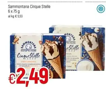 Famila Sammontana Cinque Stelle Caffè 450 G(ml) offerta