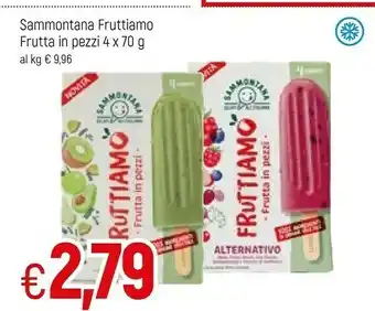 Famila Sammontana Fruttiamo Frutta In Pezzi Con Pezzi Di Pesca 280 G(ml) offerta