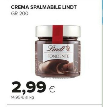 Tigre Lindt Cioccolato offerta