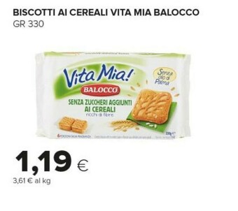 Tigre Balocco Biscotti offerta