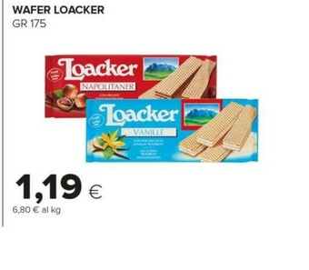 Tigre Loacker Wafer offerta