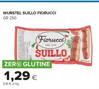 Tigre Fiorucci Wurstel offerta