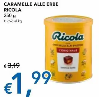 Caramelle alle erbe ricola