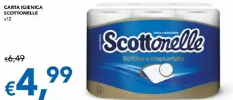 Carta igienica scottonelle