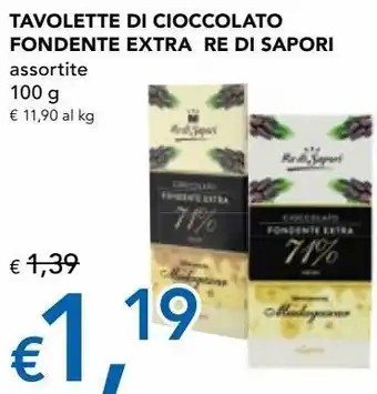 Migross Superstore Tavolette di cioccolato fondente extra re di sapori assortite offerta