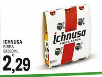 Al Discount Ichnusa Birra 3x330 ml offerta