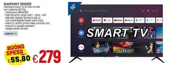 Galassia Blaupunkt Smart TV 50" 50UN265 offerta