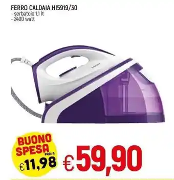 Galassia Ferro Caldaia HI5919/30 offerta