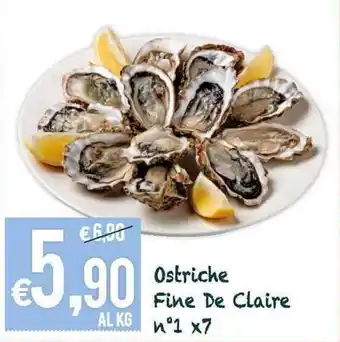 Ostriche Fine De Claire n°1 x7